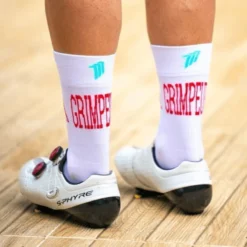 Calcetín Ciclismo Sporcks Grimpeur Blanco -Open Cup Lingerie Shop calcetin ciclismo sporcks grimpeur blanco 3