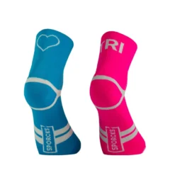 Calcetín Sporcks Tri Love Blue Pink