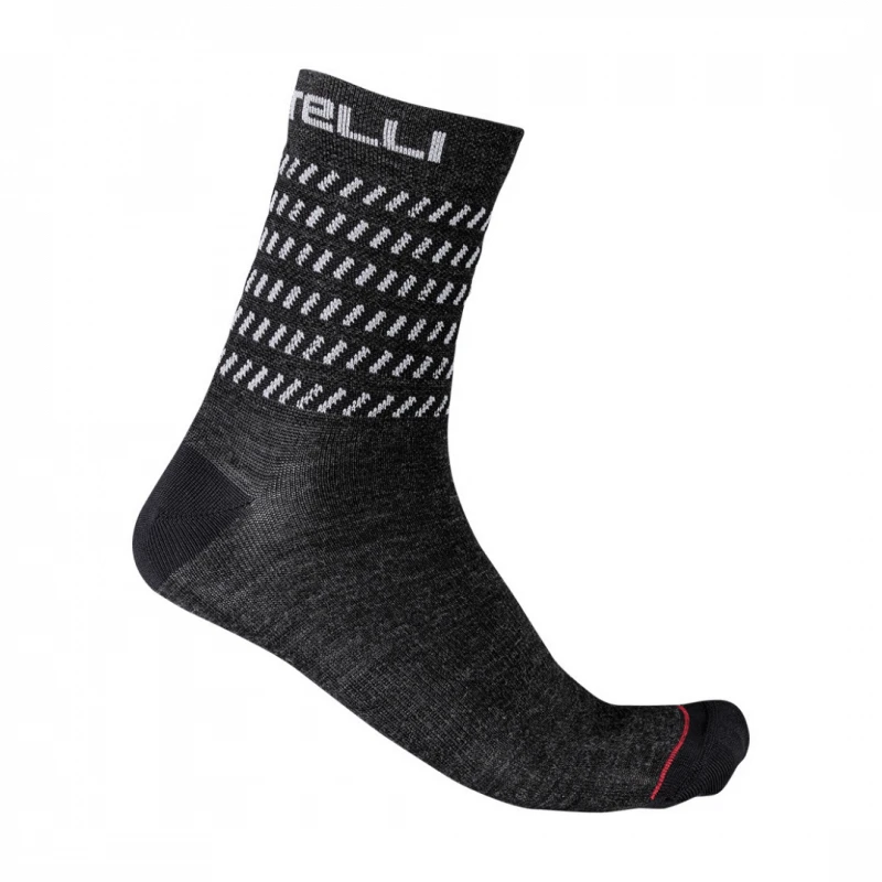 Calcetines Castelli Go 15 Gris Oscuro 3 Calcetines Castelli Go 15 Gris Oscuro