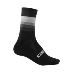Calcetines Giro Comp Racer High Rise Negro Blanco