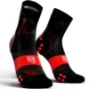 Calcetines ProRacing V3 Ultra Light Bike Compressport Negro Rojo -Open Cup Lingerie Shop calcetines proracing v3 ultra light bike compressport negro rojo