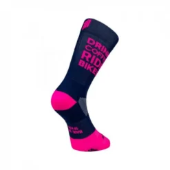 Calcetines Sporcks Drink Coffee Azul Rosa