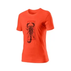 Camiseta Castelli Logo Manga Corta Gris