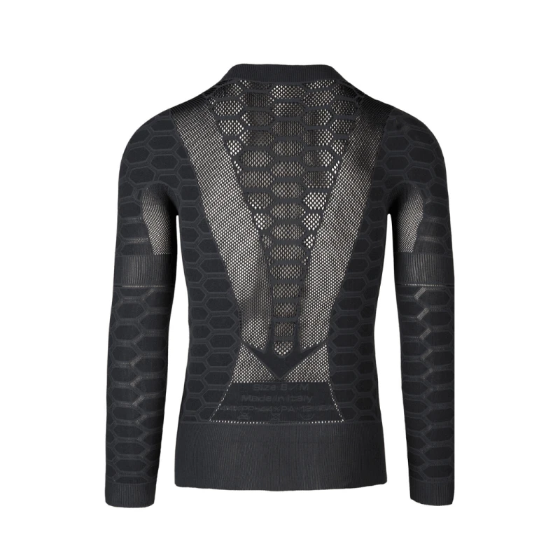 Camiseta Interior Q36.5 Base Layer 3 Manga Larga Antracita 4 Camiseta Interior Q36.5 Base Layer 3 Manga Larga Antracita - Imagen 2