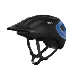 Casco POC Axion Negro Azul Eléctrico Metalizado Mate