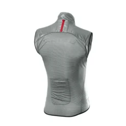 Chaleco Castelli Cortavientos Aria Gris Plata Hombre -Open Cup Lingerie Shop chaleco castelli cortavientos aria gris plata hombre 1