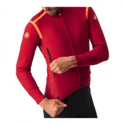 Chaqueta Castelli Perfetto RoS Rojo -Open Cup Lingerie Shop chaqueta castelli perfetto ros rojo 3