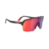 Gafas Rudy Project Spinshield Air Negro Mate Lente Multilaser Rojo
