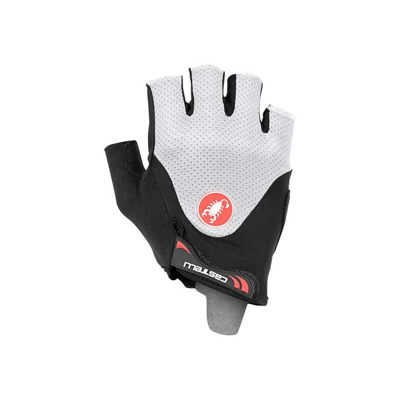 Guantes Castelli Arenberg Gel 2 Rosso Corsa Cortos Negro Blanco 3 Guantes Castelli Arenberg Gel 2 Rosso Corsa Cortos Negro Blanco
