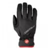 Guantes Térmicos Castelli Entrata Negro -Open Cup Lingerie Shop guantes termicos castelli entrata negro