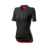 Maillot Castelli Anima 3 Manga Corta Negro Rojo Mujer -Open Cup Lingerie Shop maillot castelli anima 3 manga corta negro rojo mujer