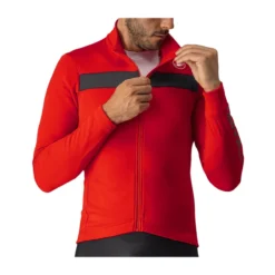 Maillot Castelli Puro 3 FZ Rojo Hombre