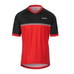 Maillot Giro Roust Manga Corta Rojo