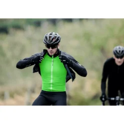 Maillot Q36.5 Hybrid Que X Manga Larga Verde Negro Hombre -Open Cup Lingerie Shop maillot q365 hybrid que x manga larga verde negro hombre 2