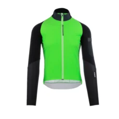 Maillot Q36.5 Hybrid Que X Manga Larga Verde Negro Hombre