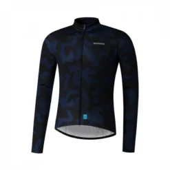 Maillot Shimano Vertex Manga Larga Negro