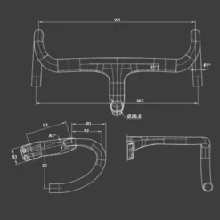Manillar Black Inc Con Potencia Carbono -Open Cup Lingerie Shop manillar black inc con potencia carbono 5