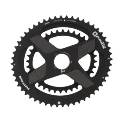 Platos Rotor Aldhu 3D+ QRings Spidering Aero Negro 52/36