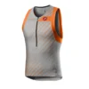 Top Castelli Free Tri Gris Naranja Brillante -Open Cup Lingerie Shop top castelli free tri gris naranja brillante