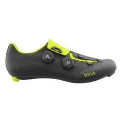 Zapatillas Fizik Aria R3 Negro Amarillo Flúor