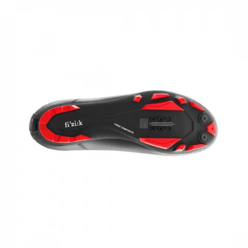 Zapatillas Fizik M4 UOMO BOA Negro Rojo MTB 6 Zapatillas Fizik M4 UOMO BOA Negro Rojo MTB - Imagen 4