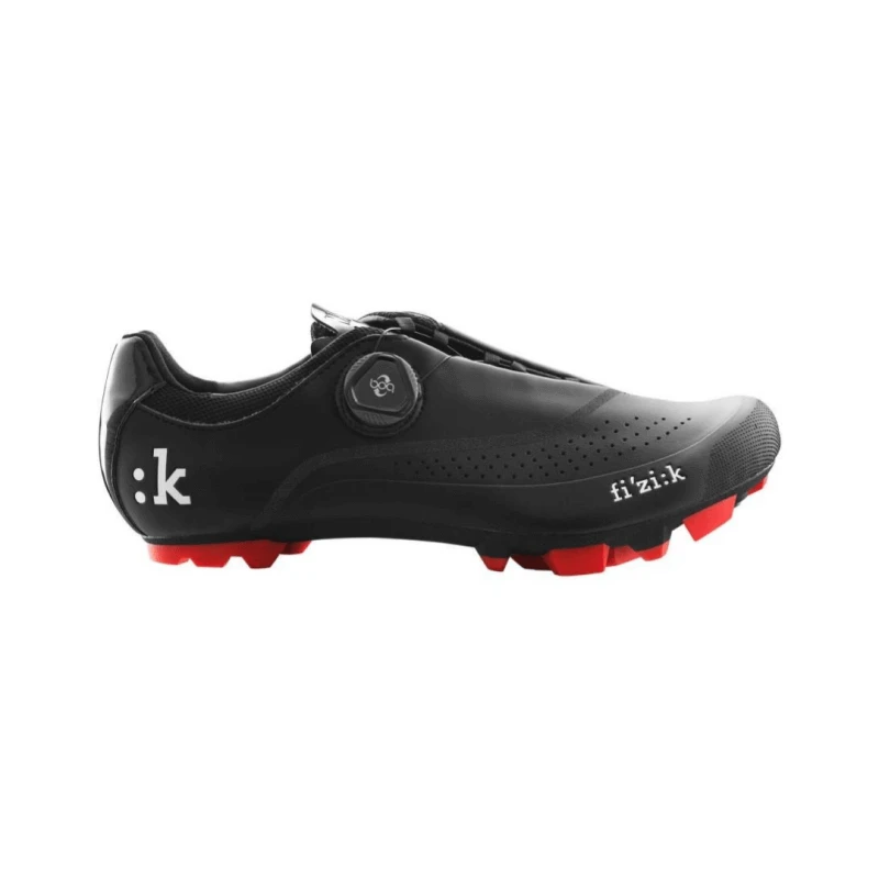 Zapatillas Fizik M4 UOMO BOA Negro Rojo MTB 3 Zapatillas Fizik M4 UOMO BOA Negro Rojo MTB